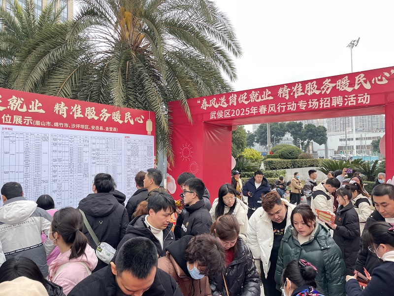 “百米小巷”人潮涌動(dòng)！瑞方人力助力2025年武侯區(qū)春風(fēng)行動(dòng)專(zhuān)場(chǎng)招聘會(huì)“開(kāi)門(mén)紅” 第6張